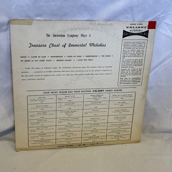 Treasure Chest Of Immortal Melodies (Vinyl) Valiant V-4904 VG+ LP Record Album - Picture 3 of 10